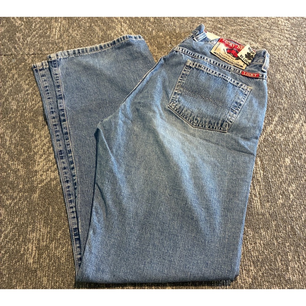 Lucky Brand 159 Y2K Low Rise Bootleg Jeans Women's 12x31